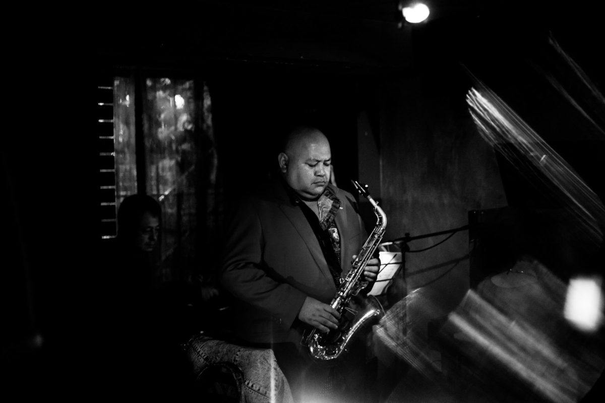 Image: Ray Zepeda at Tomi Jazz in NYC. Courtesy of Ray Zepeda.